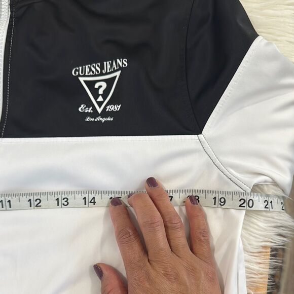 Guess Black and White Men's Jacket - Picture 4 of 9